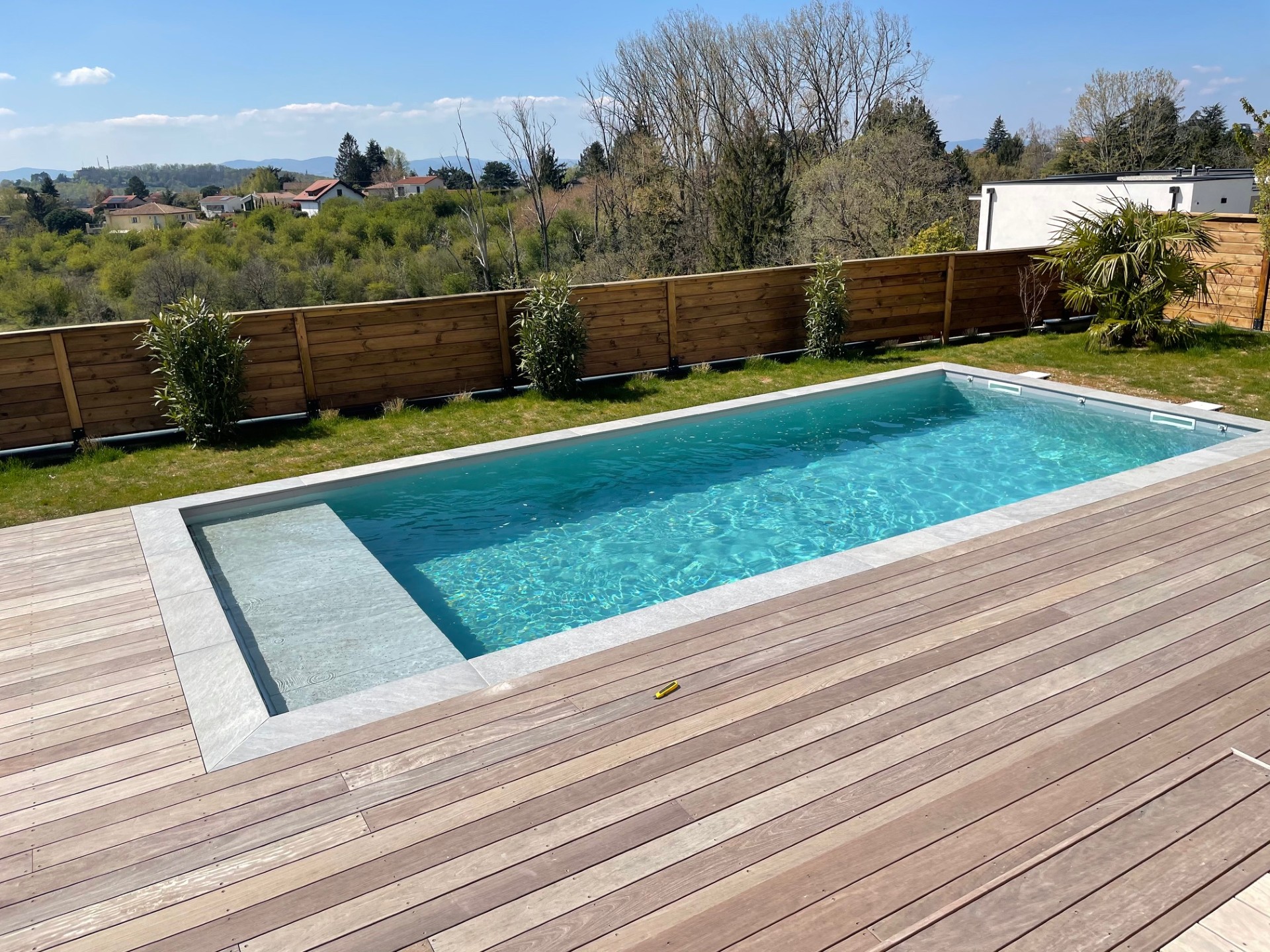 Couverture immergée piscine